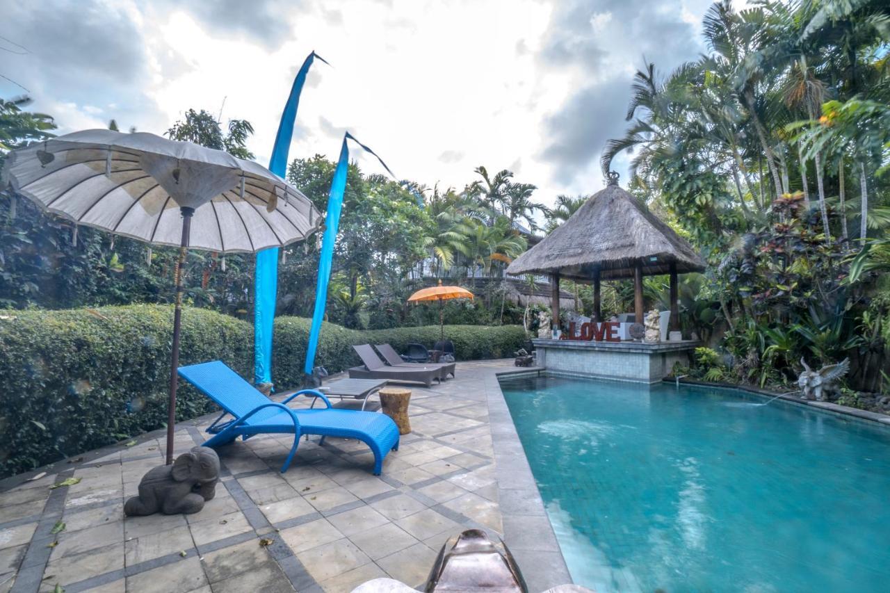 Gajah Biru Bungalows Ubud Extérieur photo